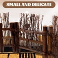 thumbnail image 5 of Mini Fence Decor Bamboo Fence Model Micro Landscape Decoration Microlandschaft Fence Photo Prop, 5 of 5