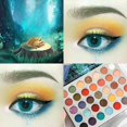 thumbnail image 2 of de de ojos profesion 35 colores de ojos mate de maquillaje brillante polvo pigmentado de ojos - 1 Estilo 1 Salvador Dali Paleta de sombras de ojos mate, 2 of 6