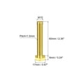 thumbnail image 2 of Unique Bargains Brass Hex Bolts, M10x60mm 1 Pack Fully Thread Grade 4.8 Machine Screws, 2 of 4