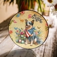 thumbnail image 3 of Australian Cattle Dog Celebrates Spring and Enjoys a Happy Easter Stained Glass Suncatcher Heeler Lover Gifts Window Hanging Sign Decor - 02001, 3 of 5