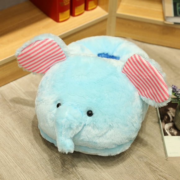 EGNMCR Pillow Cases, Pillow Covers 35x25Cm Style Winter Foot Warmer Warm Shoes PP Cotton Warm Cushion pig Pillowcase