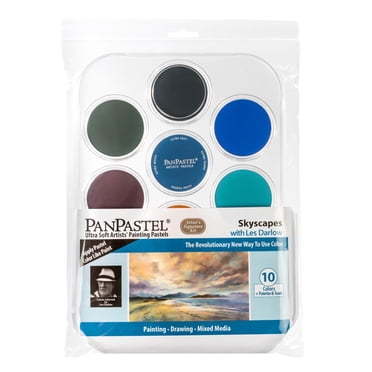 Set Pasteles Vida Silvestre PanPastel PP30082 - Set De Pasteles Artísticos Ultra Suaves De 9ml, Colores Vida Silvestre, Incluye Herramientas (Pack De 1) Pintura Al Pastel PanPastel