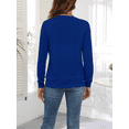 thumbnail image 4 of FIUFY Cardigan Button Down Shirts for Woman Long Sleeve Casual Lightweight Sweaters with Pockets, 4 of 5