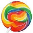 thumbnail image 4 of Rainbow Lollipops, 24 Pack, Swirl Lollipops, Individually Wrapped Lollipops, Carnival Lollipops Fruit Flavors, The Hampton Popcorn & Candy Company, 4 of 4