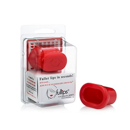 Lippin Large Lip Plumper - Fullips Lip Enhancer in Medium Oval (Plus Large Round Bonus Gift!)