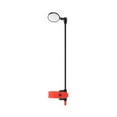 thumbnail image 4 of koolsoo Bike Helmet Mirror Aluminum Alloy Rod Easy to Install Turnable Convex Mirror Black Red, 4 of 9