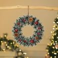thumbnail image 4 of PRETXORVE Christmas Decorations, Christmas Decor, Christmas Wreath Gold Balls and Cones Decorations Christmas Wreath Door Hanging Window/Wall Decoration Indoor and Outdoor Christmas Decorations, 4 of 6