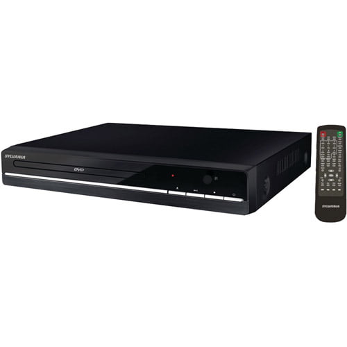 Sylvania Compact DVD Player SDVD1046 with Remote Control - Walmart.com