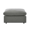 thumbnail image 3 of Modway Commix Overstuffed Outdoor Patio Ottoman in Charcoal, 3 of 4