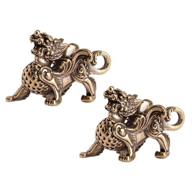 GROWTH TANK 1 Paire Pendentif Porte-Clés Miniatures Décor Appareils Faits Main Breloques Collection Feng