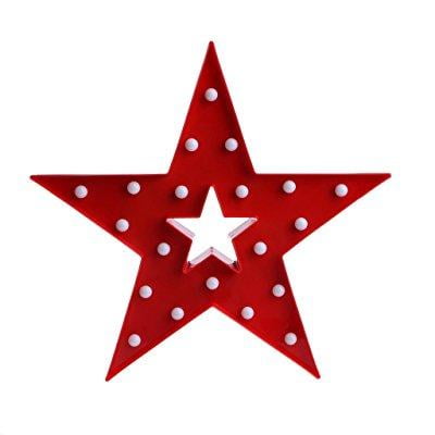 Sharesweet Marquee Stars Table Lamp 20 Led Battery Operated Night Sharesweet Marquee Stars Table Lamp 20 Led Battery Operated Night Light Children S Room Decor