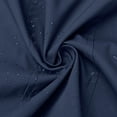 thumbnail image 6 of JULMCOMO Women's Rain Jacket Waterproof Drawstring Waist Hooded Rain Trench Coat Cargo Jacket Outdoor Windbreaker with Snap Pockets Navy XL, 6 of 7