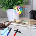 thumbnail image 4 of WASHWEPE 1 Set of Desktop Message Board Acrylic for Time Management in Office, 4 of 8