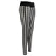 thumbnail image 1 of Yoga Pants Butt Lifting Elastic High Waisted Women Leggings Black and White for WorkoutS, 1 of 4
