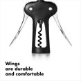 thumbnail image 4 of Sacacorchos y Abrebotellas OXO Good Grips con Palancas Negro, 4 of 6