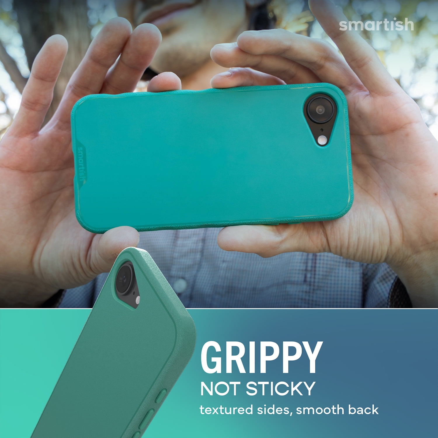 Smartish® iPhone 17e/16e MagSafe Case - Gripmunk Magnetic Slim Case [Lightweight + Protective] Thin Grip Cover with Microfiber Lining for Apple iPhone 2026 - So Jaded