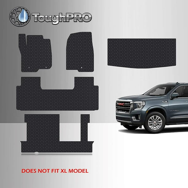 Toughpro Floor Mat Accessories Set 3rd Row Cargo Compatible With Gmc Yukon Denali 2nd Row Bench Seating All Weather Heavy Duty Made In Usa 2021 Walmart Com