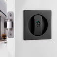 thumbnail image 4 of Square indicator door lock integrated bathroom sliding door with indicator, 4 of 11