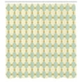 thumbnail image 3 of Ambesonne Fleur De Lis Shower Curtain, Royal Flowers, 69"Wx84"L, Cream Pale Blue Yellow, 3 of 3