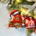 thumbnail image 4 of Christmas Tree Pendant Ornaments - Personalized Hanging Acrylic Alphabet Decor for Holiday Decorations, Craft Letters for DIY Xmas Tree Decor and Gift Toppers, 4 of 5