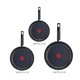 thumbnail image 5 of Juego de sartenes T-Fal Simply Cook rojo 20/24/30, 5 of 5