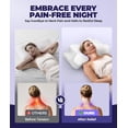 thumbnail image 2 of Almohada ortopédica de espuma viscoelástica con efecto refrescante Emircey, 2 of 7