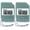 style1-2pack/Green, variant on General Digital Stopwatch Timer - Interval Timer with Large Display.