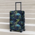 thumbnail image 4 of Salouo Cartoon Dinosaur Pattern Travel Dust-proof Suitcase Cover, Softside Suitcase Protector Luggage Cover Protector for 18-32inch ,Not Included Suitcase, 4 of 8