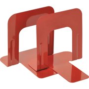 Angle View: MMF Economy Steel 5" Bookends