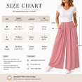 thumbnail image 3 of PBFRDSJ Women's Y2k Baggy Palazzo Wide Leg Pants Casual High Waisted Solid Pants for Lounge Wear, 3 of 6