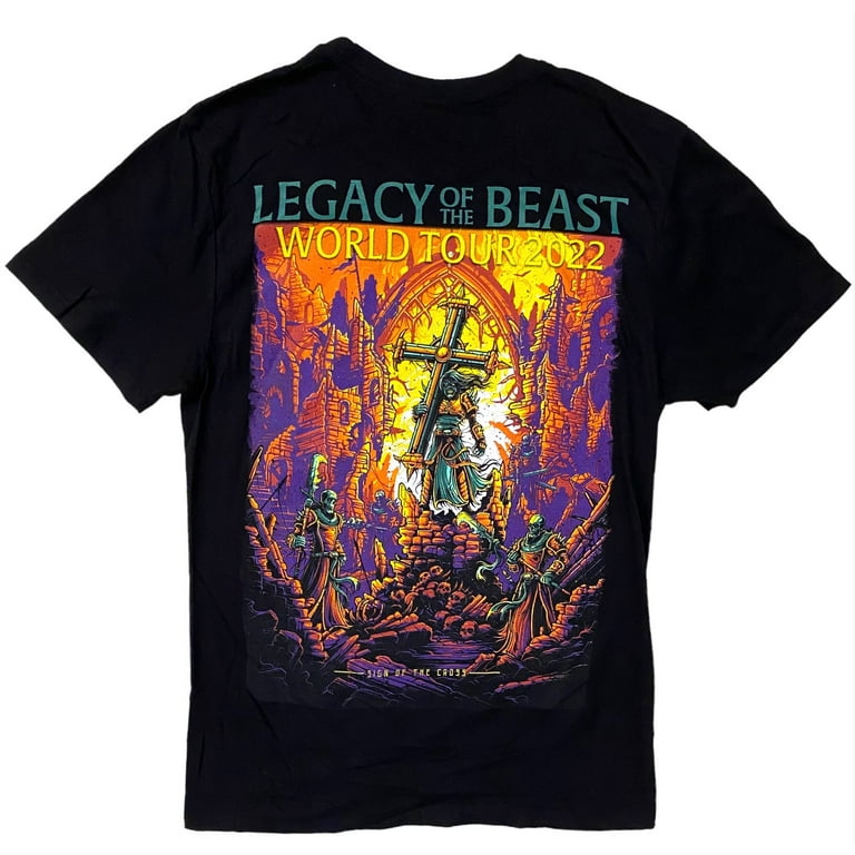 IRON MAIDEN Tシャツ LARGE Amazon.com: Iron Maiden T Shirt Final Frontier Band Logo