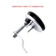thumbnail image 2 of Marine Hatch Locking Locker Small Size Boat Flush Pull Hatch Slam Latch For Rv, 2 of 5