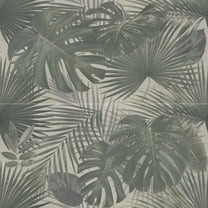The Tile Life Idyll Jungle  Glossy Porcelain Floor & Wall Tile, 24 x 48 in, 2-Piece, Botanical