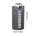 thumbnail image 3 of HongHeng Laundry Basket, Freestanding Tall Clothes Hamper, Collapsible Laundry Bag, 3 of 6