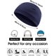 thumbnail image 3 of gorros de calavera para hombre, gorros de algodón suaves para dormir, casco elástico, forro multifuncional para hombres y mujeres, 3 of 5