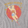 thumbnail image 2 of DC Wonder Circle Women's T Shirt, Athletic Heather, Small, 2 of 6