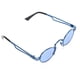 thumbnail image 3 of Gafas de sol para mujer, gafas de sol azules unisex, gafas de sol de metal, gafas de sol para hombres, alta capacidad, 3 of 14