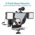 thumbnail image 2 of Portable Phone And DSLR Recording Mini Teleprompter Portable Inscriber Mobile Teleprompter Artifact Video With Remote Control ,Easy setup, Desktop controlled, 2 of 6