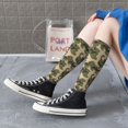 thumbnail image 7 of Women's Knee High Socks Army Camouflage Pattern Outdoor Casual Tube Socks, 7 of 7