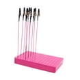 thumbnail image 3 of Soporte de soporte de pintura de 10X Pintura Herramientas de modelado Base Sticks para manualidades de tarjetas Memo de modelado de pasatiempos Clips rosa 20, 3 of 10