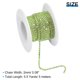 thumbnail image 2 of Cadena de cristal imitación diamante Unique Bargains 5.5 Yardas 2mm Plata Verde Claro, 2 of 7