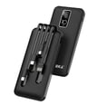 thumbnail image 1 of Power Bank Moreka K050 10000 cables C USB AM Lightning y Micro USB Negro, 1 of 6