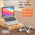 thumbnail image 1 of Support Pliable en Aluminium pour Ordinateurs Portables 10-15.6 Pouces, 1 of 9