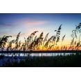 thumbnail image 2 of Hausenflock, Alan 14x11 White Modern Wood Framed Museum Art Print Titled - Masonboro Sunset I, 2 of 4