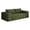 Green, variant on 71" Corduroy Deep Seat 3 Seatser Sofa, No Assembly Comfy Couch for Living Room Bedroom Apartment, White