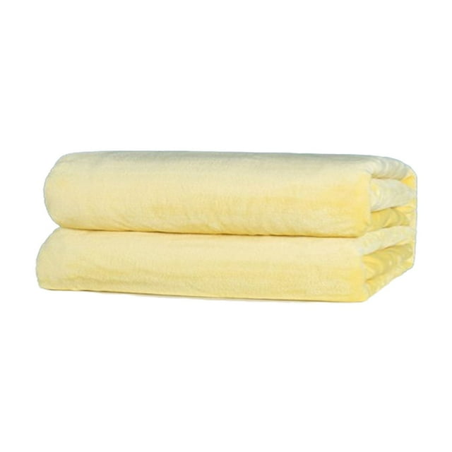 100X150cm Super Soft Warm Solid Warm Fleece Blanket Throw Rug Sofa Bedding