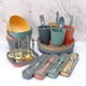 thumbnail image 4 of Unbreakable Dinnerware Sets Camping Plates And Bowls Set Plastic Picnic Dinner Sets, 4 of 5
