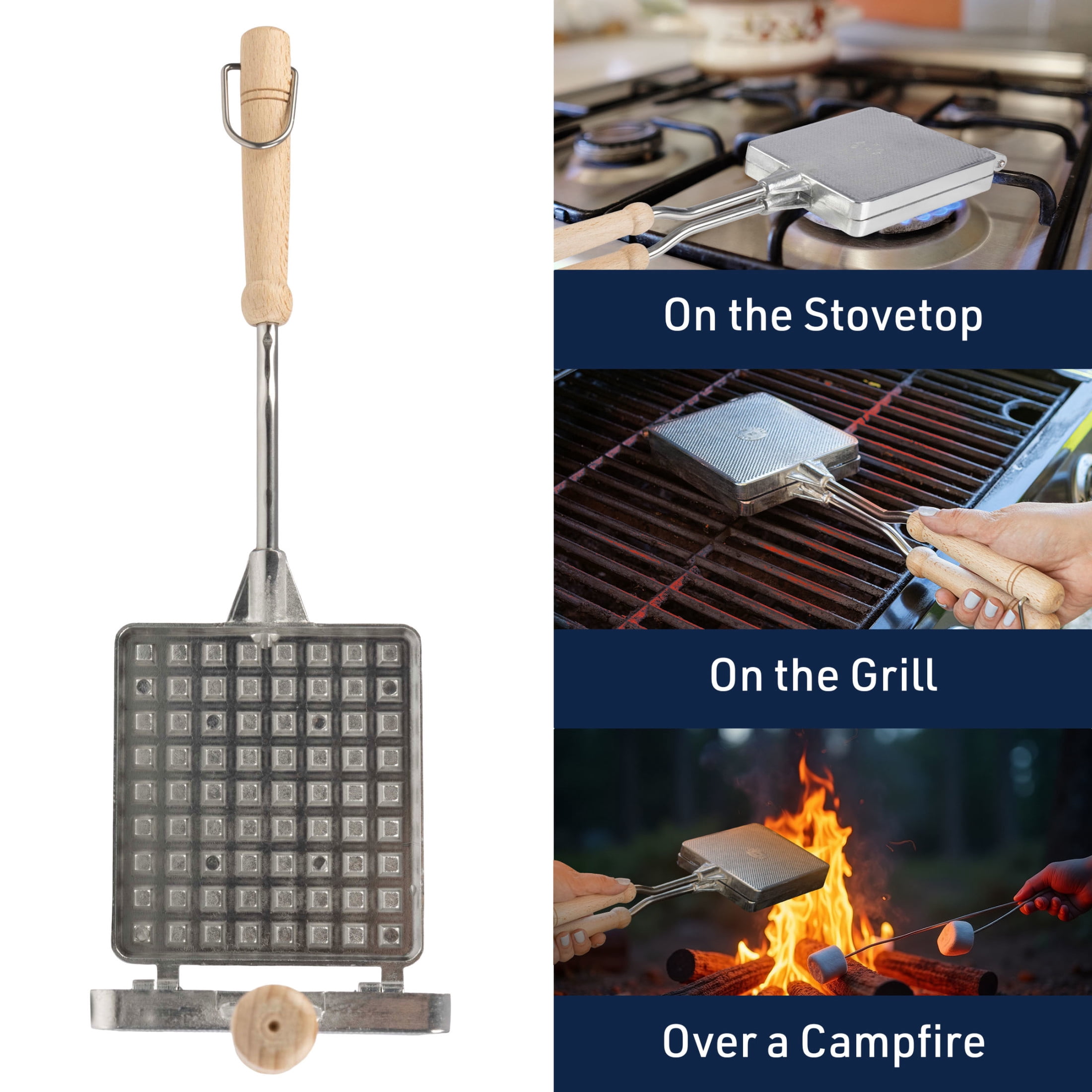 Aluminum Stove Top - Waffle Maker