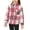 Pink, variant on Girls Flannel Shirts Plaid Button Down Jacket Cute Long Sleeve Fleece Fall Winter Shacket with Pocket Pink 7-8 Years