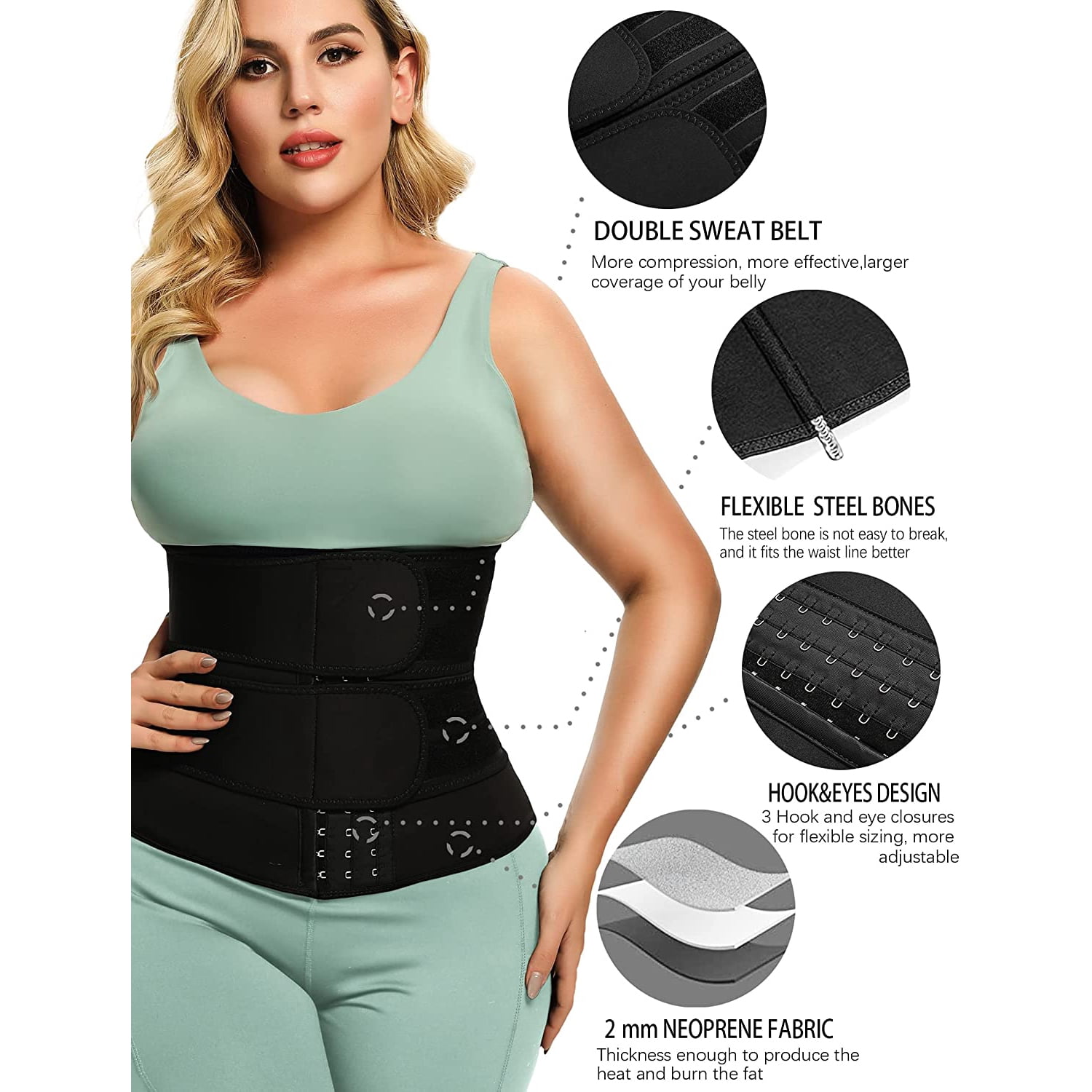jsculpt waist trainer plus size